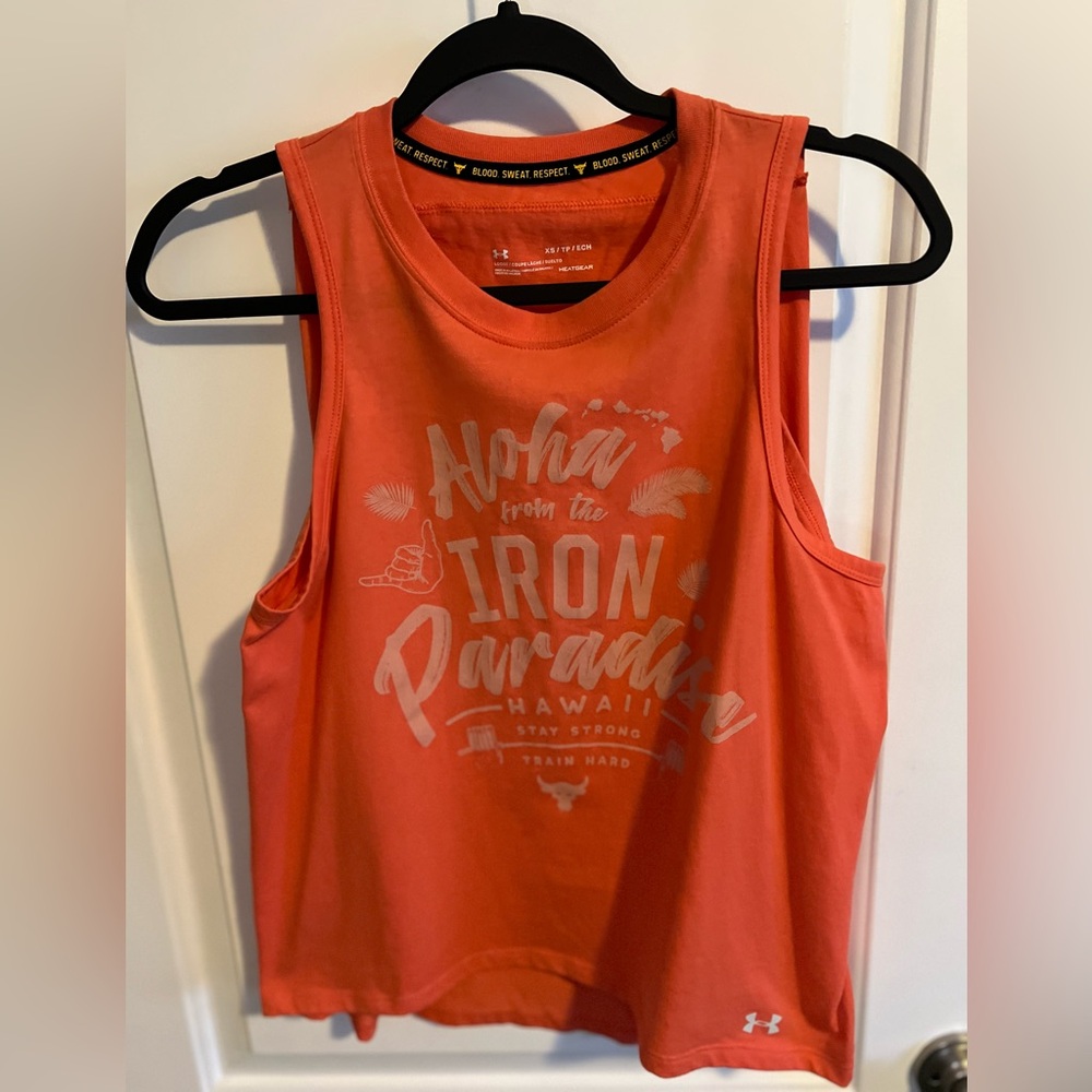 Under Armour *Iron Paradise*Muscle Tank size XS